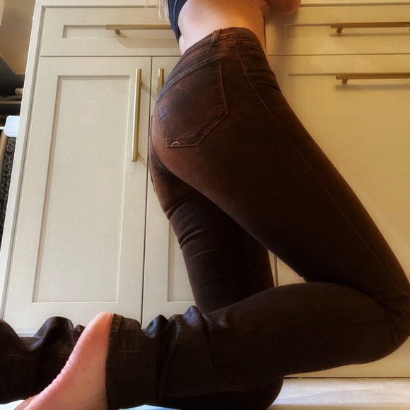 J Brand Rust Coated Jeans - Picture 5 of 6